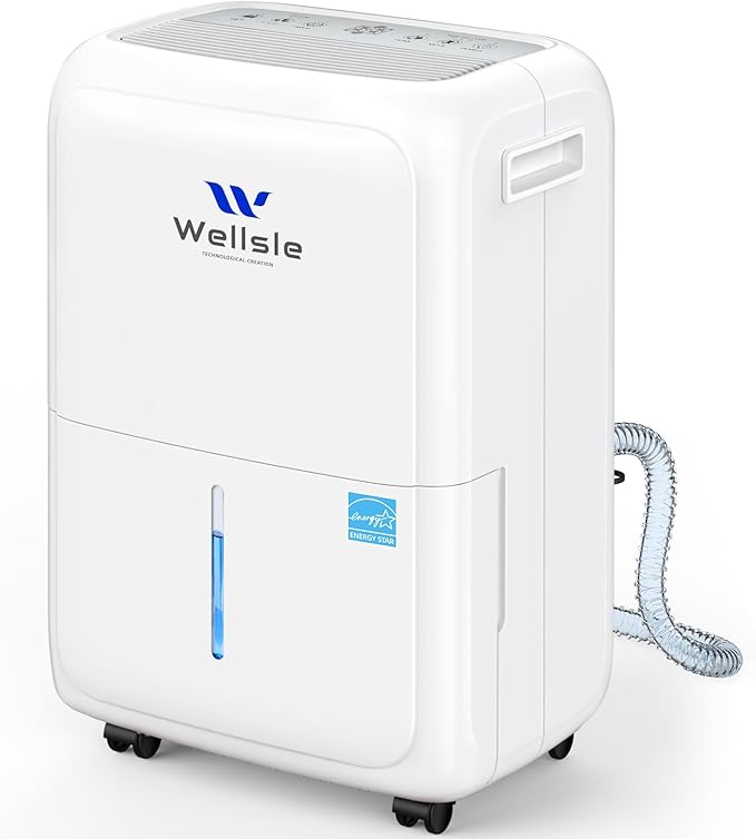Energy Star Certified 52 Pint Dehumidifier by Wellsle