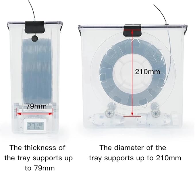 3D Printer Accessories Filament Dry Box Storage Hot-Air Heating Storage Box - Image 6