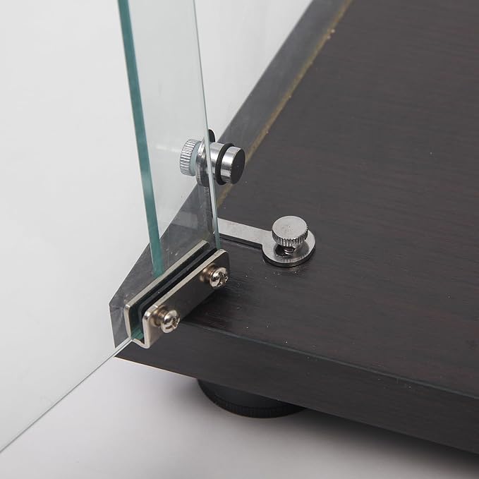 Yoluckea 5 Shelves Glass Display Cabinet - Image 6