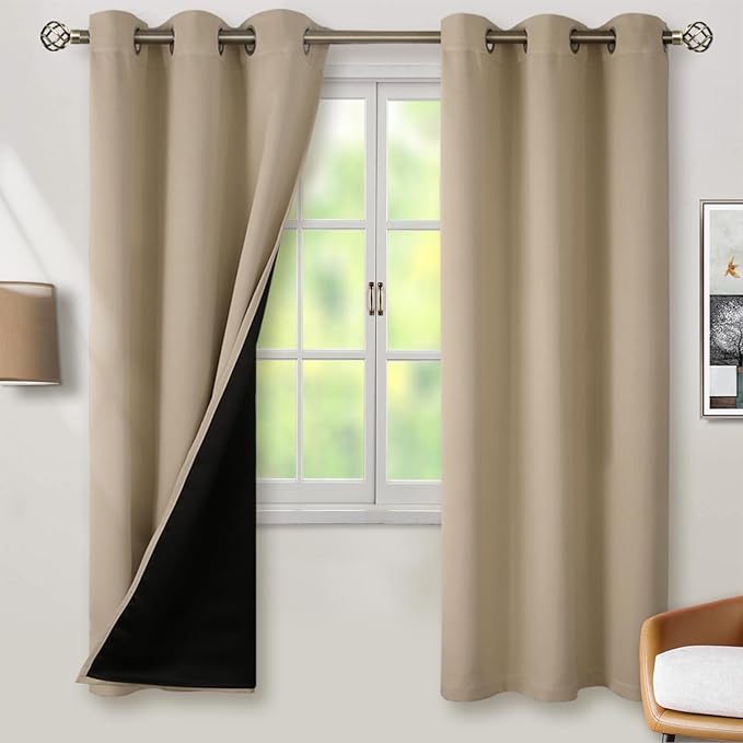 BGment Thermal Insulated 100% Blackout Curtains by BGment