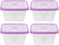 4pcs Empty Moisture Absorber Boxes by Hemobllo
