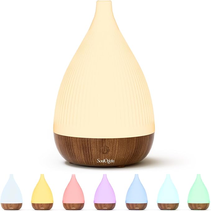 Ultrasonic Essential Oil Diffuser, Home Fragrance Aroma Diffuser by SoulOrigin