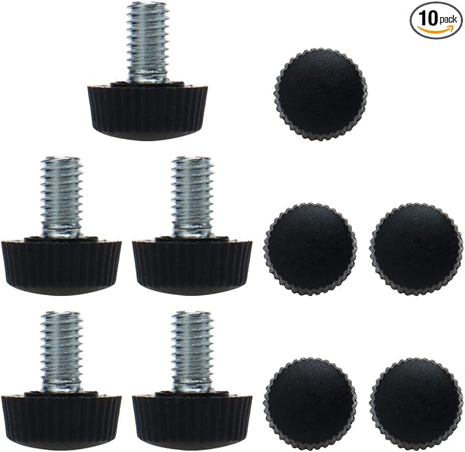 uxcell M6 x 10 x 16mm Leveling Feet Adjustable Leveler Floor Protector by uxcell