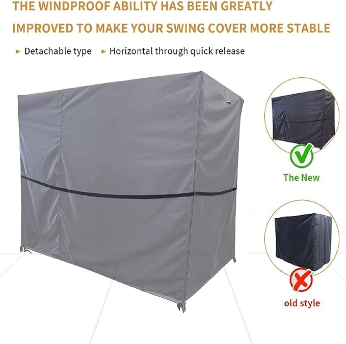 Outdoor Swing Cover - Image 3