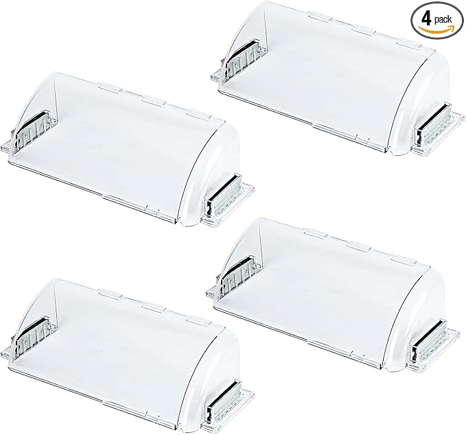 Air Vent Deflectors Adjustable Magnetic Heat and Vent Cover, 4 Pack… by SKSFLYbrand