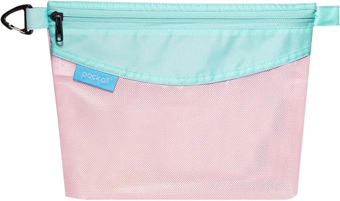 pack all Water-resistant Material Zipper Pouch, Mesh Zipper Bag by packall