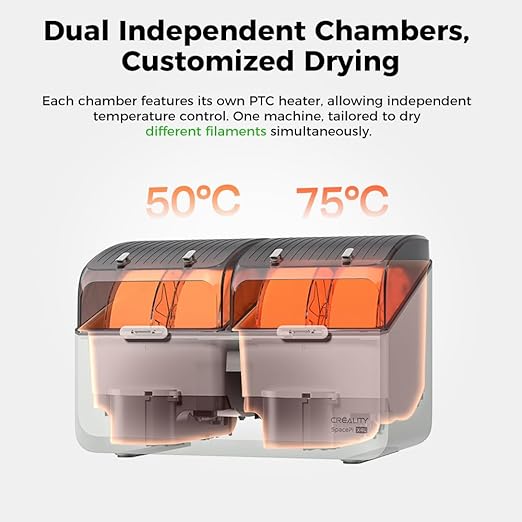 Creality Space Pi X4L Filament Dryer Box, 4 Spools Filament Storage Box - Image 4