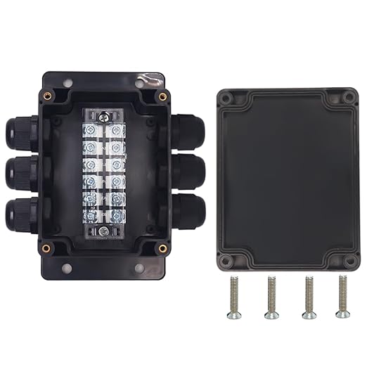Watertight Junction Box, IP67 Waterproof Electrical Project Box by YETLEBOX