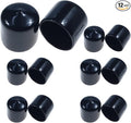 Acocony 1 Inch Rubber Cap Round Rubber End Caps PVC Flexible Protector Plastic by Acocony