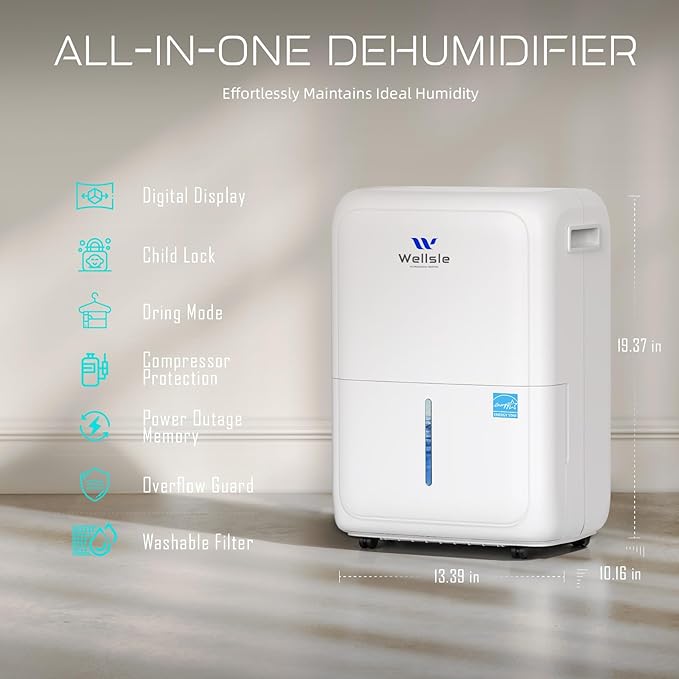 Energy Star Certified 52 Pint Dehumidifier - Image 7