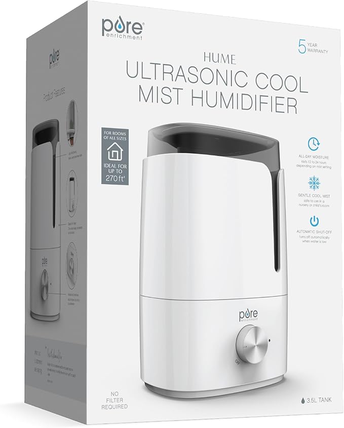 Pure Enrichment HUME Ultrasonic Cool Mist Humidifier - Image 8