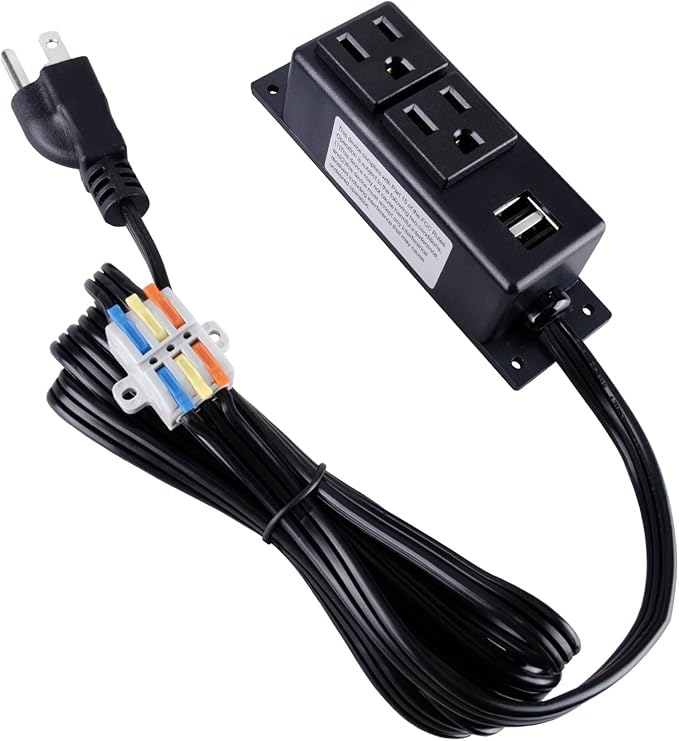 Gun Safe Accessory Electrical Power Outlet Kit，Sekelo Safe Power Outlet Kit by Sekelo