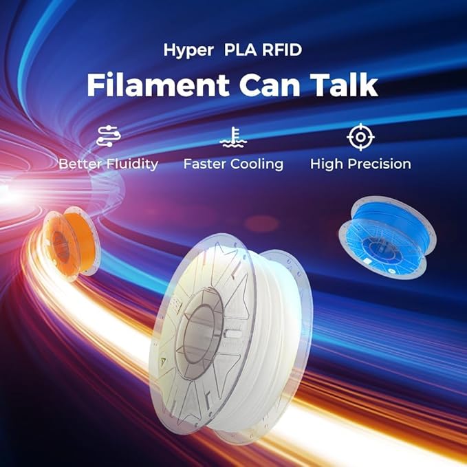 2025 Official RFID Creality Hyper PLA RFID Filament 1.75mm - Image 2
