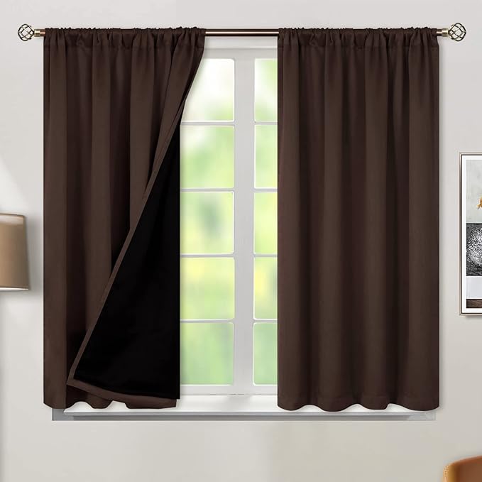BGment Thermal Insulated 100% Blackout Curtains by BGment