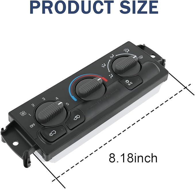 Front A/C Heater Climate Control Module Compatible - Image 3