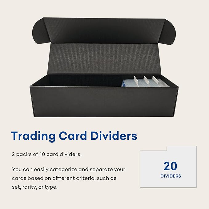 Trading Card Storage Box, Cardboard Card Boxes - Image 4