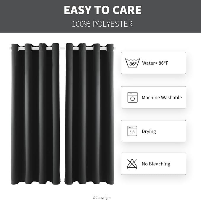 DIVA EN CAMINO DEC Outdoor Patio Curtain Waterproof Darkening Thermal Insulated - Image 7