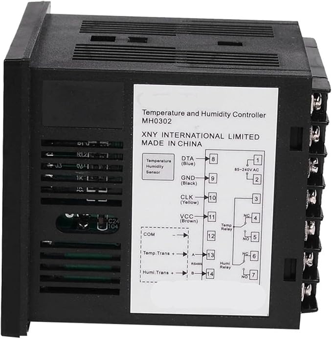 A22I Temperature Humidity Controller, MH0302 Panel Mounted Digital Temperature - Image 3