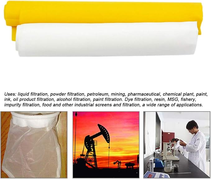 Silk Screen Printing Mesh, 100/110/120/140/160/180/200/250/300Mesh, Filter - Image 8