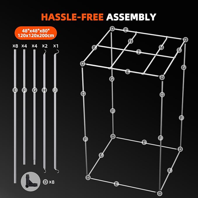 Spider Farmer 4x4 Grow Tent 2025 New, - Image 9