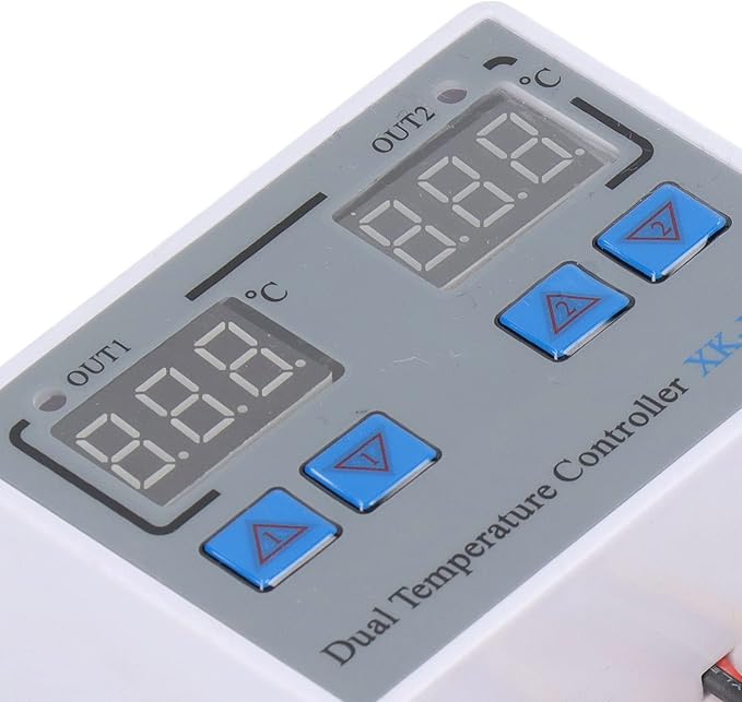 Dual Display Temperature Humidity Controller, Digital Thermostat Dual - Image 9
