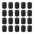 DMiotech 20 Pack 9/16" ID Black Screw Thread Protectors Rubber End Caps Bolt by DMiotech