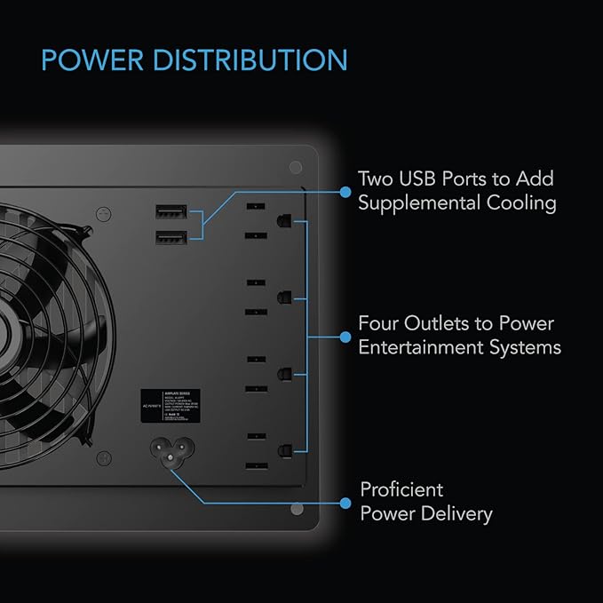 AC Infinity AIRPLATE P7, Quiet Cooling Cabinet Fan System - Image 5