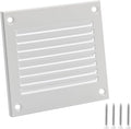 2x2 Vent Cover - White HVAC Return Air Grille by TURvent