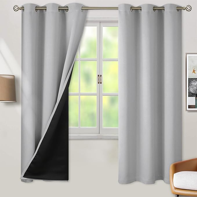 BGment Thermal Insulated 100% Blackout Curtains by BGment