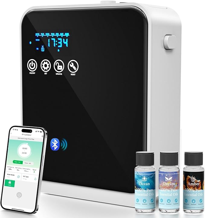 Waterless Essential Oil Diffuser, Hotel Aromatherapy Scent Diffuser by Unknown