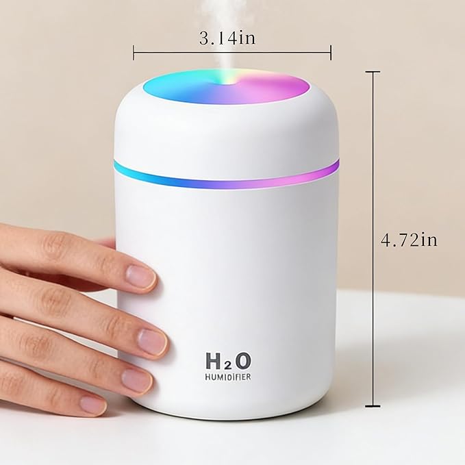 300ml USB Cool Mist Small Humidifier - Image 2