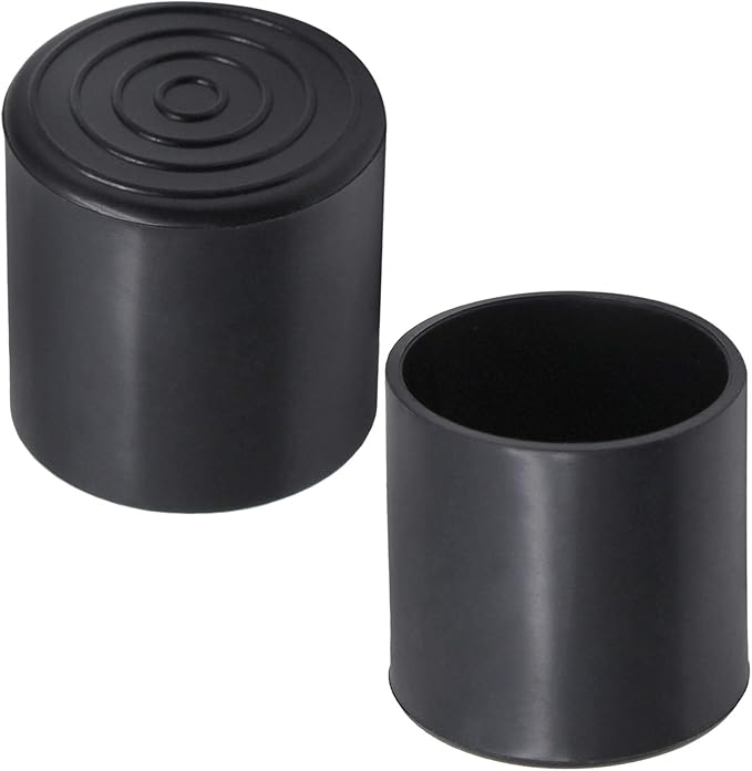 20Pcs Round Rubber Furniture Leg Caps 1-1/4"/32mm Vinyl Flexible Chair Leg - Image 2