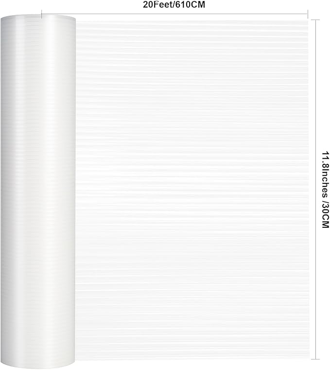 Shelf Liner, 11.8 Inches x 20 FEET Non-Slip Kitchen Cabinet Liner, Washable - Image 7