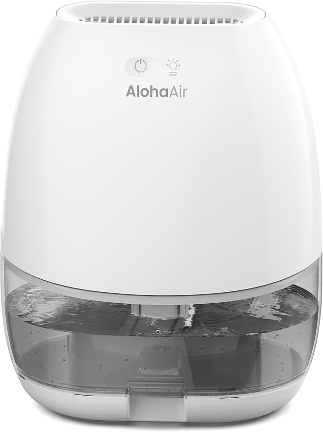 Dehumidifier, AlohaAir 34 OZ Small Dehumidifiers by AlohaAir