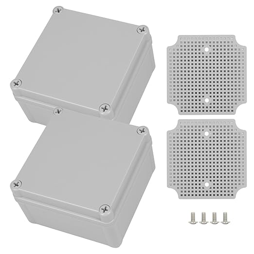 Junction Box, 4.9"x 4.9"x 3" Outdoor Electrical Box - Image 8