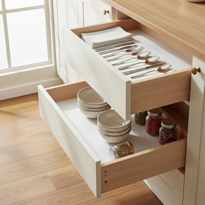 COAVAS Extra Grip Thickened Shelf and Drawer Liner - Image 3