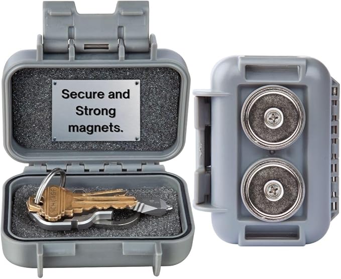 Hide a Key Outside with our Magnetic Box, Our Waterproof Air-Tight Magnetic Key by GorillaBox