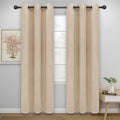 Easy-Going Blackout Curtains for Bedroom, Solid Thermal Insulated Grommet and by Easy-Going