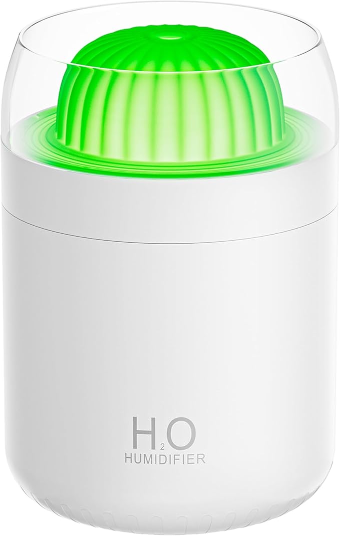 Cactus Mini Humidifier - 500ml USB Powered Portable Small Desktop Air by Unknown