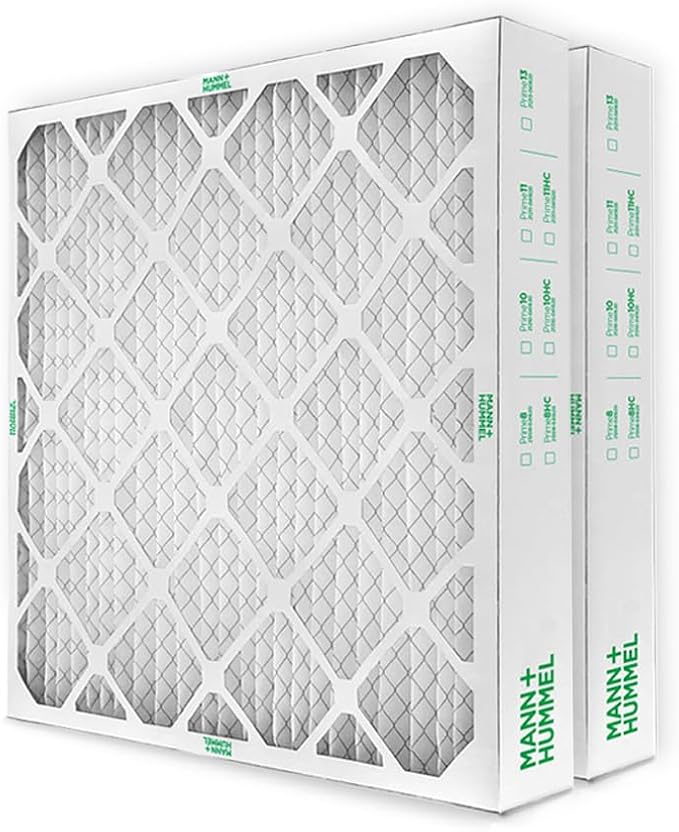 Mann+Hummel 16x20x4 MERV 11 Pleated HVAC AC Furnace Air Filters. Quantity 2. by MannHummel