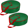 Christmas Wreath Storage Bag 25inch -Large Christmas Wreath Storage by TQS