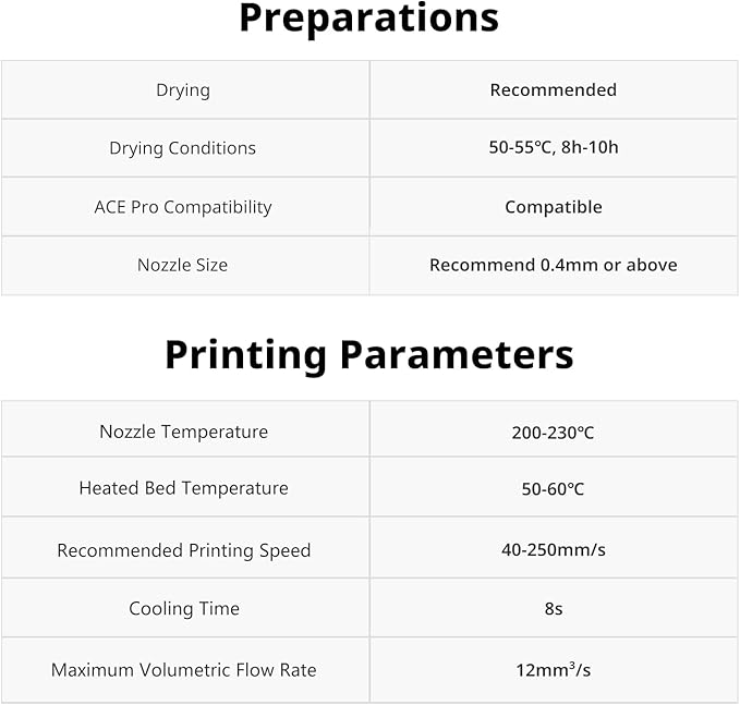 ANYCUBIC Silk Filament, Metal-Like PLA Shiny Clog-Free 3D Printer Filament - Image 8