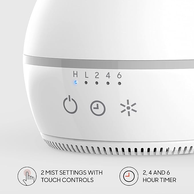 Sharper Image AROMA 2 Ultrasonic Humidifier - Image 3