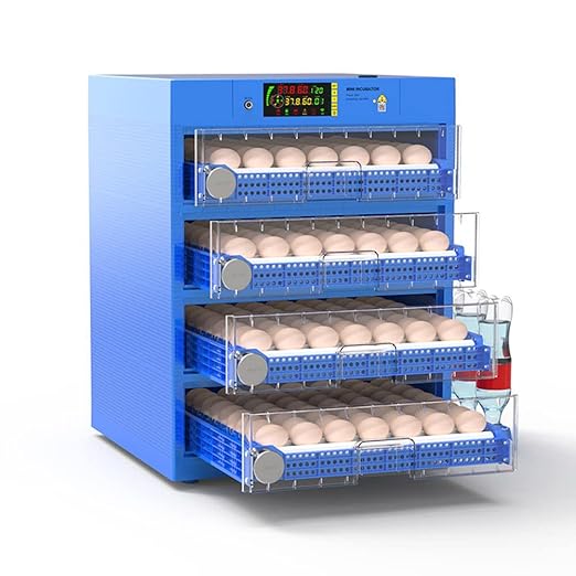 Eggs Incubator for Hatching Eggs, Automatic Egg Turning and Humidity Control by HUYYA