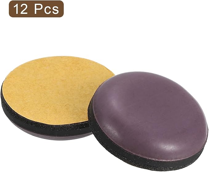 uxcell Furniture Sliders, Furniture Pads Floors Protectors Chair Leg Moving - Image 3