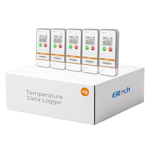 Elitech USB Digital Temperature Data Logger Reusable Recorder by Elitech