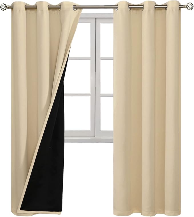 BGment Thermal Insulated 100% Blackout Curtains - Image 8