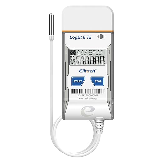 Elitech USB Temperature Data Logger Reusable Temperature Recorder Refrigerator by Elitech