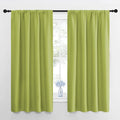 NICETOWN RV Blackout Curtains for Camper Windows, Fresh Green, Short Blackout by NICETOWN