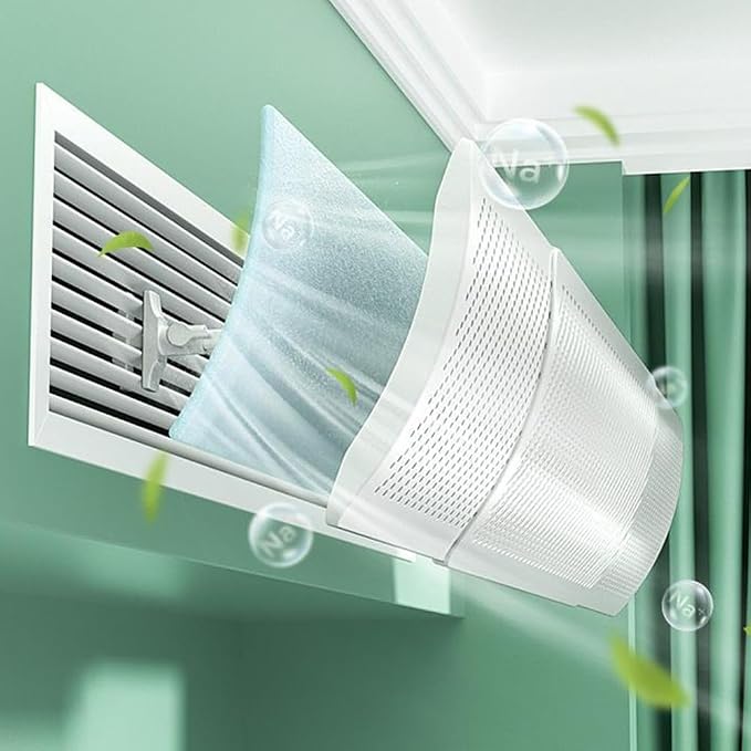 Central AC Vent Deflector Customizable Airflow Direction - Image 3
